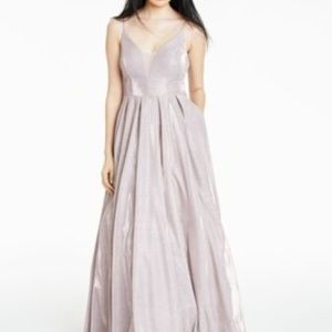 B Darlin Plunge Ball Gown/dress